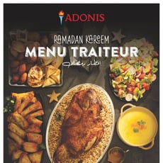  Adonis - Menu Traiteur