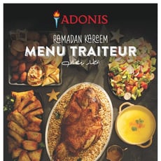 Adonis - Menu Traiteur