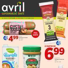  Avril - Supermarché Santé