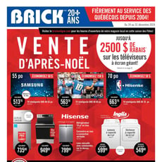  Brick - Vente d'Après-Noël