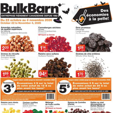 Bulk Barn du 22 octobre au 4 novembre 2026