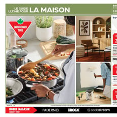 Canadian Tire du 15 octobre au 4 novembre 2026