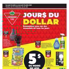  Canadian Tire - Jour du Dollar