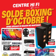 Centre Hi-Fi du 16 au 22 octobre 2026