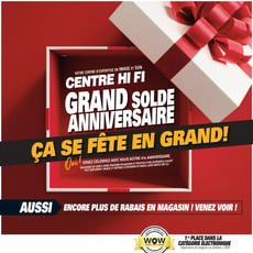 Centre Hi-Fi du 9 au 15 octobre 2026