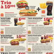 Coupons-Rabais Burger King