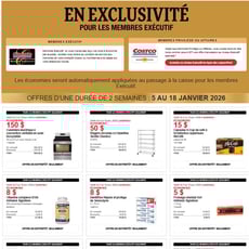 Économies Costco pour les Membres Exécutif