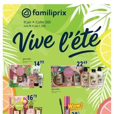  Familiprix - Cahier Vive l'été