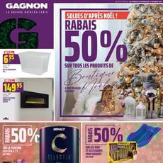  GAGNON - La Grande Quincaillerie - Soldes d'Après Noël