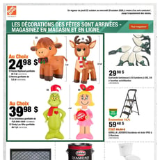 Home Depot du 22 au 28 octobre 2026