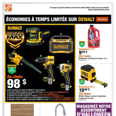 Home Depot du 8 au 21 octobre 2026