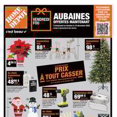  Home Depot - Solde du Vendredi Fou