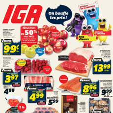 IGA du 8 au 14 octobre 2026