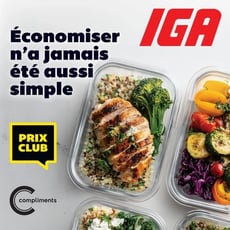  IGA - Économiser n'a jamais été aussi simple