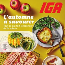  IGA - L'Automne à savourer