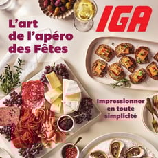  IGA - L'art de l'apéro des fêtes
