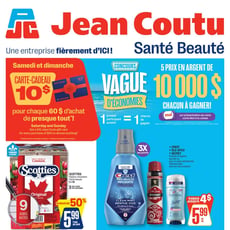 Jean Coutu du 22 au 28 octobre 2026