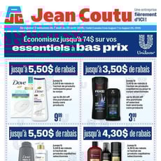  Jean Coutu - Essentiels à bas prix