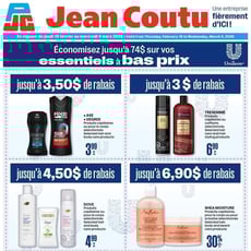  Jean Coutu - Essentiels à bas prix