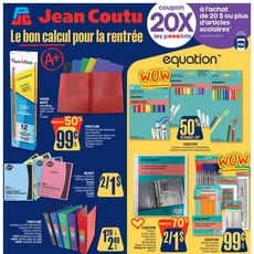  Jean Coutu - Rentrée Scolaire