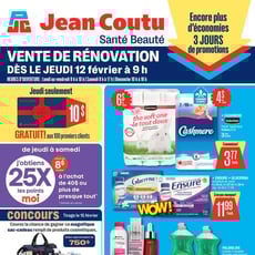  Jean Coutu - Vente de Rénovation (Seulement au 1109 A, rue de Courchevel, Lévis)