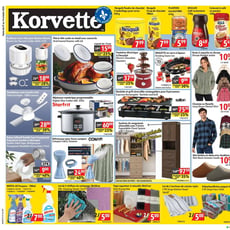 Korvette du 1er au 14 octobre 2026