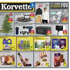  Korvette - Pré-vente du Vendredi Fou
