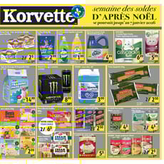  Korvette - Soldes d'Après Noël