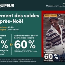  L'Équipeur - Soldes de l'Après-Noël