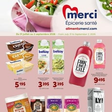  Les Aliments Merci Épiceries Santé