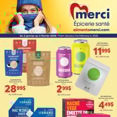  Les Aliments Merci Épiceries Santé