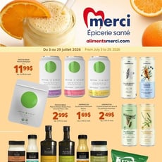  Les Aliments Merci Épiceries Santé