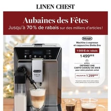  Linen Chest - Aubaines des Fêtes