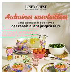  Linen Chest - Aubaines Ensoleillées
