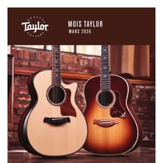  Long & McQuade Instruments de Musique - Mois Taylor