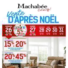  Machabée - Vente d'Après Noël