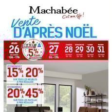  Machabée - Vente d'Après Noël