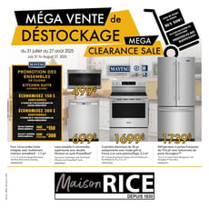  Maison Rice - Méga vente de Déstockage