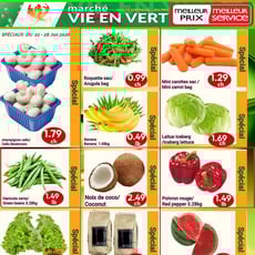  Marché Vie en Vert
