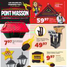  Matériaux Pont Masson - Solde du Vendredi Fou