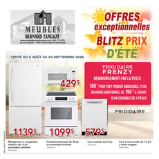  Meubles Bernard Tanguay - Offres Exceptionnelles