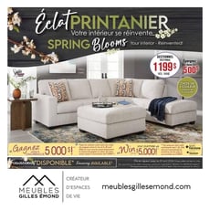  Meubles Gilles Émond - Éclat printanier