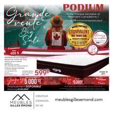  Meubles Gilles Émond - Grande Vente