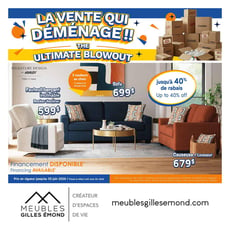  Meubles Gilles Émond - La vente qui déménage !!