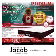  ​Meubles Jacob - Grande Vente