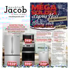  ​Meubles Jacob - Méga Soldes d'Après Noël
