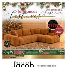  ​Meubles Jacob - Tendances Festives