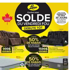  Meubles Léon - Solde du Vendredi Fou