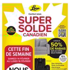  Meubles Léon - Super Solde Canadien