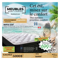  Meubles Mont-Laurier - Matelas